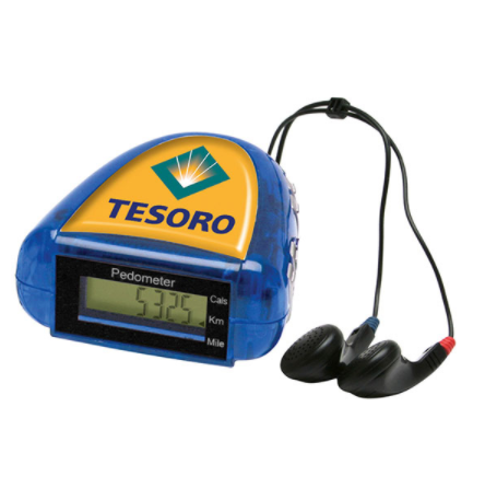 Pedometer With Fm Scanner Radio