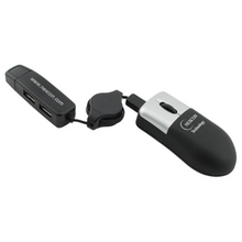 Load image into Gallery viewer, Compact Mini Mouse With 2 Port Usb Hub
