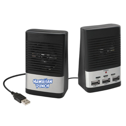 Usb Speakers And Hub System