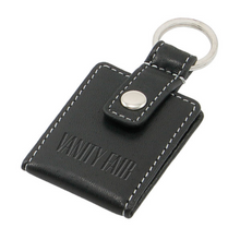 Load image into Gallery viewer, Leather Key Fob With Mini Photo Wallet
