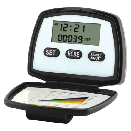 Multi Function Pedometer With 2-line Display