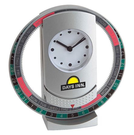 Revolving Calendar Clock