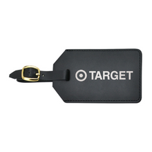 Load image into Gallery viewer, Leather Luggage Tag With Flap
