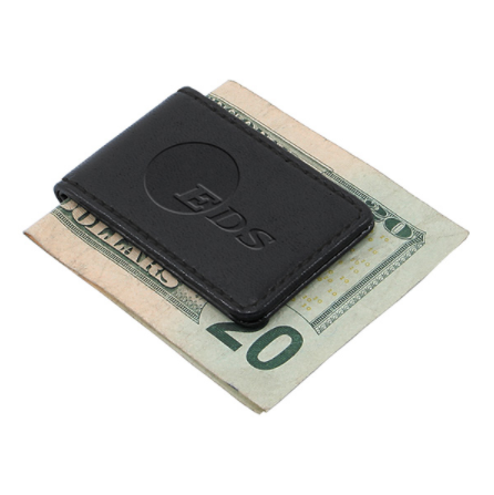 Leather Magnetic Money Clip