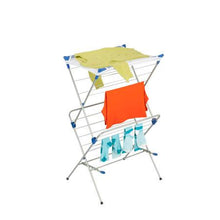 Load image into Gallery viewer, Foldable Drying Rack with Mesh Top, 2 Tiers
