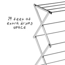 Load image into Gallery viewer, Commercial Accordion Drying Rack, Chrome
