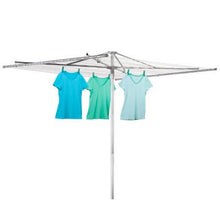 Load image into Gallery viewer, 210-foot Outdoor Umbrella Clothes Dryer, Steel
