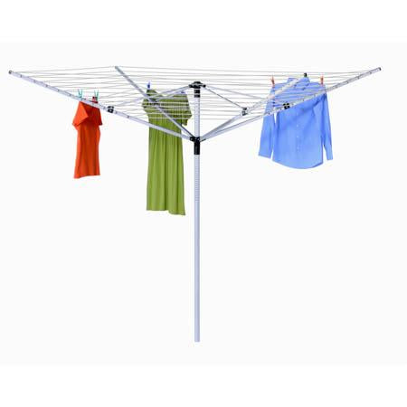 165-foot Outdoor Umbrella Clothes Dryer, Aluminum