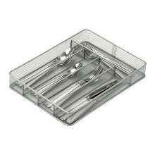 Load image into Gallery viewer, 12&#39;&#39; x 9&#39;&#39; Steel Mesh Silverware &amp; Desk Drawer Organizer
