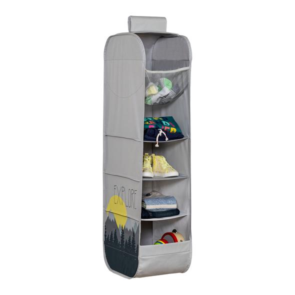 Explore + Store Kids Hanging Closet Organizer