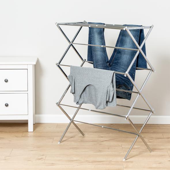 Chrome Expandable Drying Rack